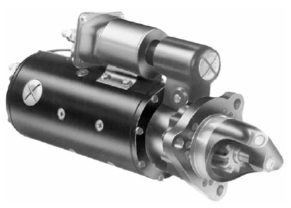 Motor, Starter, 32V, 32V Solenoid Input - Electrical Rotating