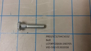 Bolt - Fastener