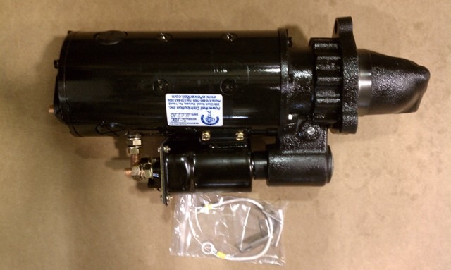 Motor, Starter, 32V, 32V Solenoid Input - Electrical Rotating