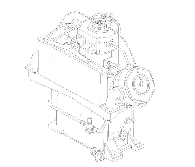 WLUA9D Compressor 3 cylinder - Compressor