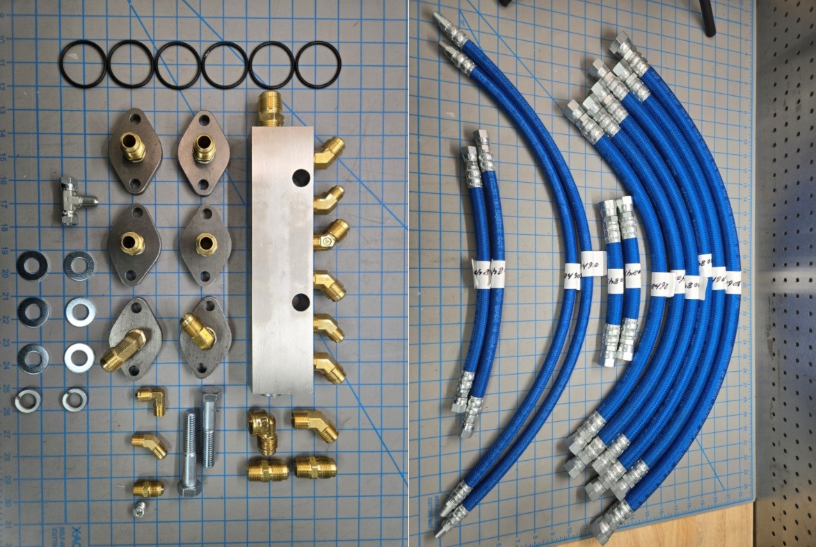 WBO Hose Upgrade Kit - Compressor