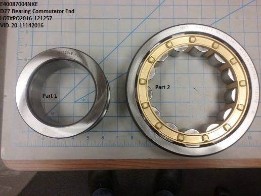 D77 Bearing Commutator End - Electrical Rotating - Traction Motor