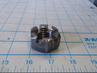 Nut, Slotted - Fastener