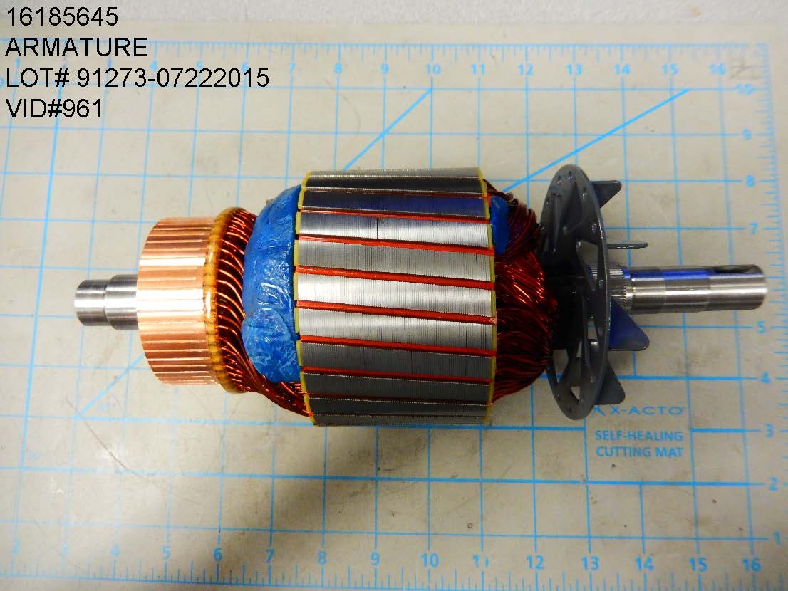 Armature Assembly, 1/4 HP Fuel Pump - Electrical Rotating