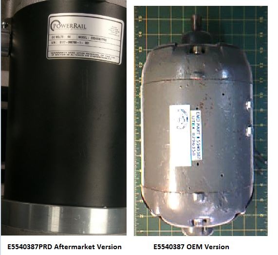 Motor, Fuel, 1/4 HP, DC Brushed - Electrical Rotating