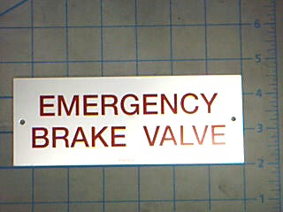 Name Plate - Carbody