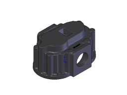 Casting, Pump Body, Front - Uncategorized