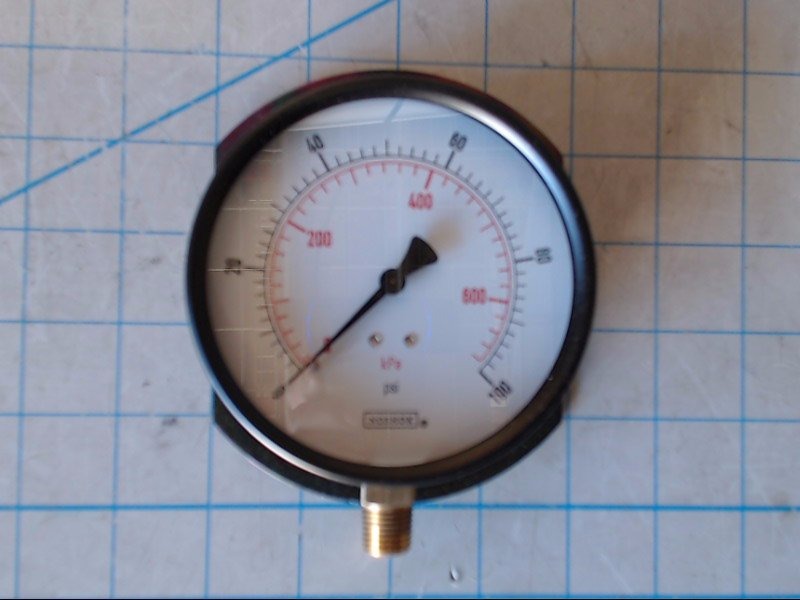 Pressure Gauge 0 to 100 PSI - Carbody