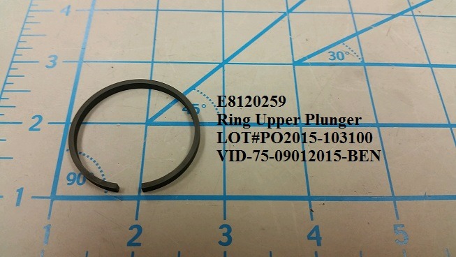 Ring Upper Plunger - Compressor