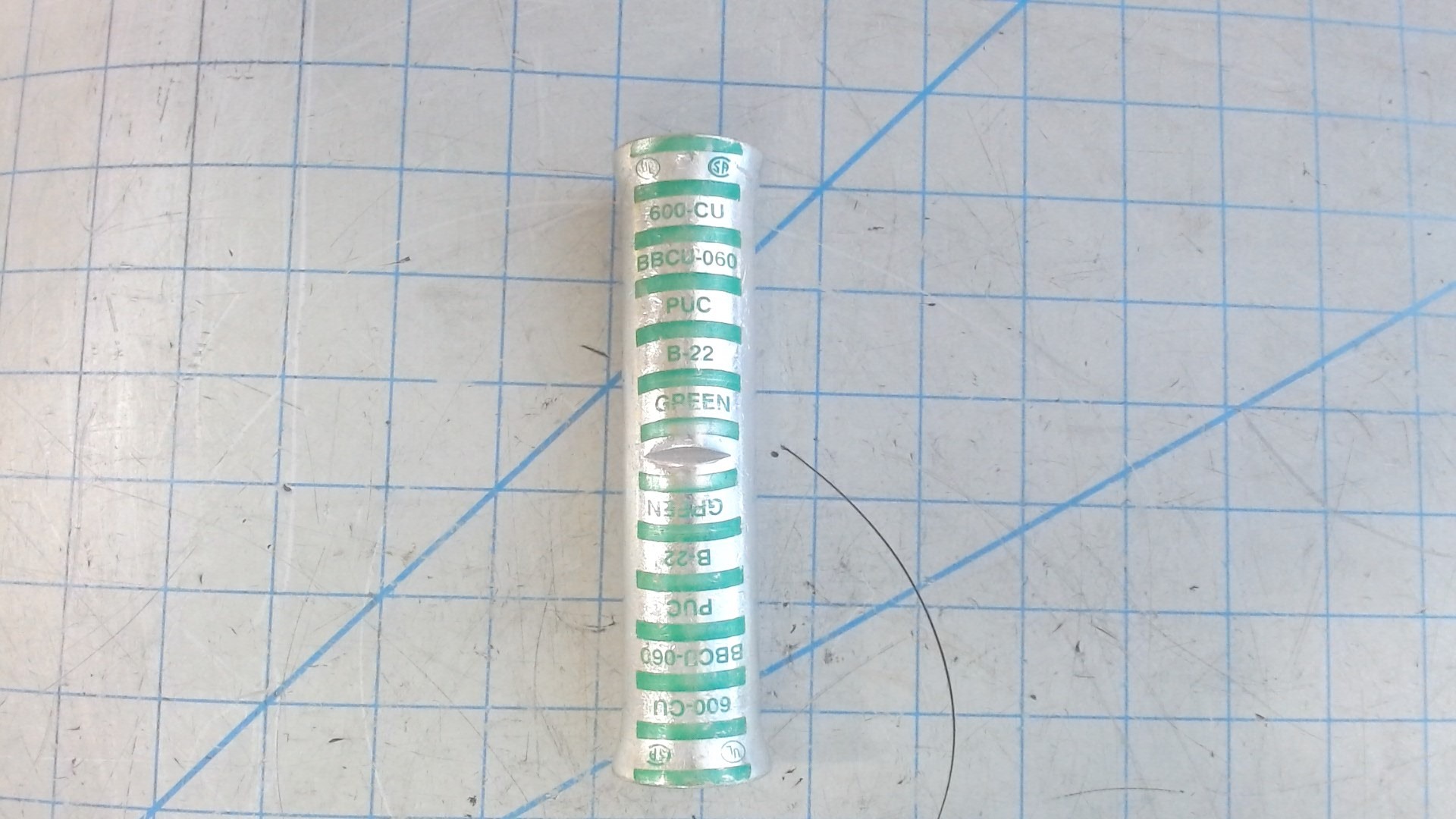 Butt Connector, Non-Insulated Crimp - Electrical