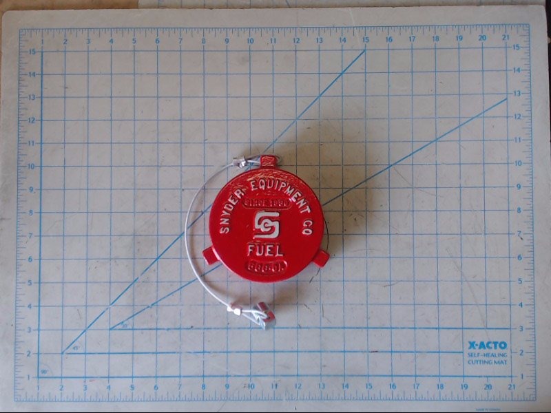 Cap Filler Fuel - Carbody