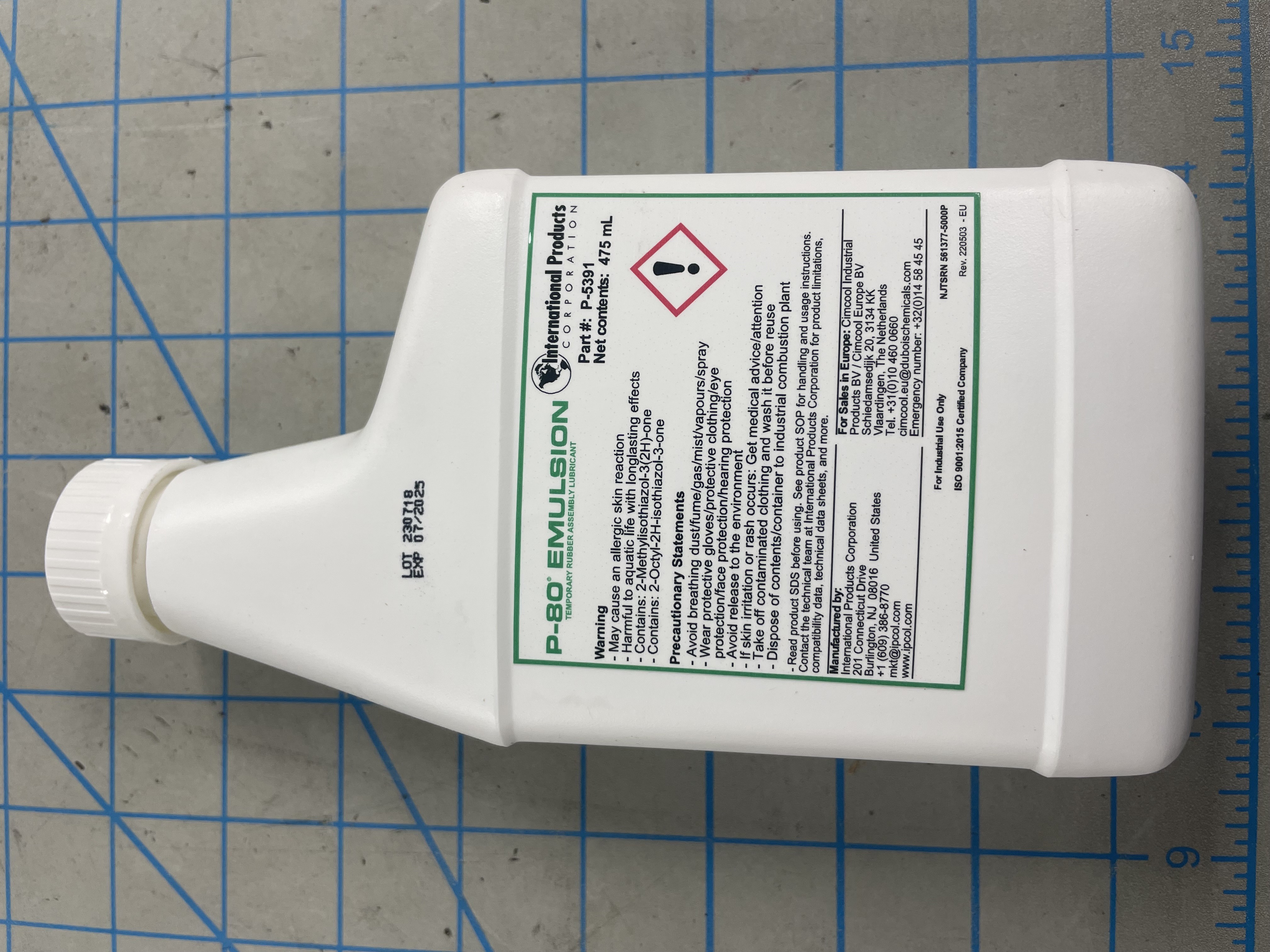 Lubricant Rubber - Coolant Chemical Fluid