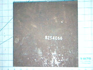 Plate Wear - Truck