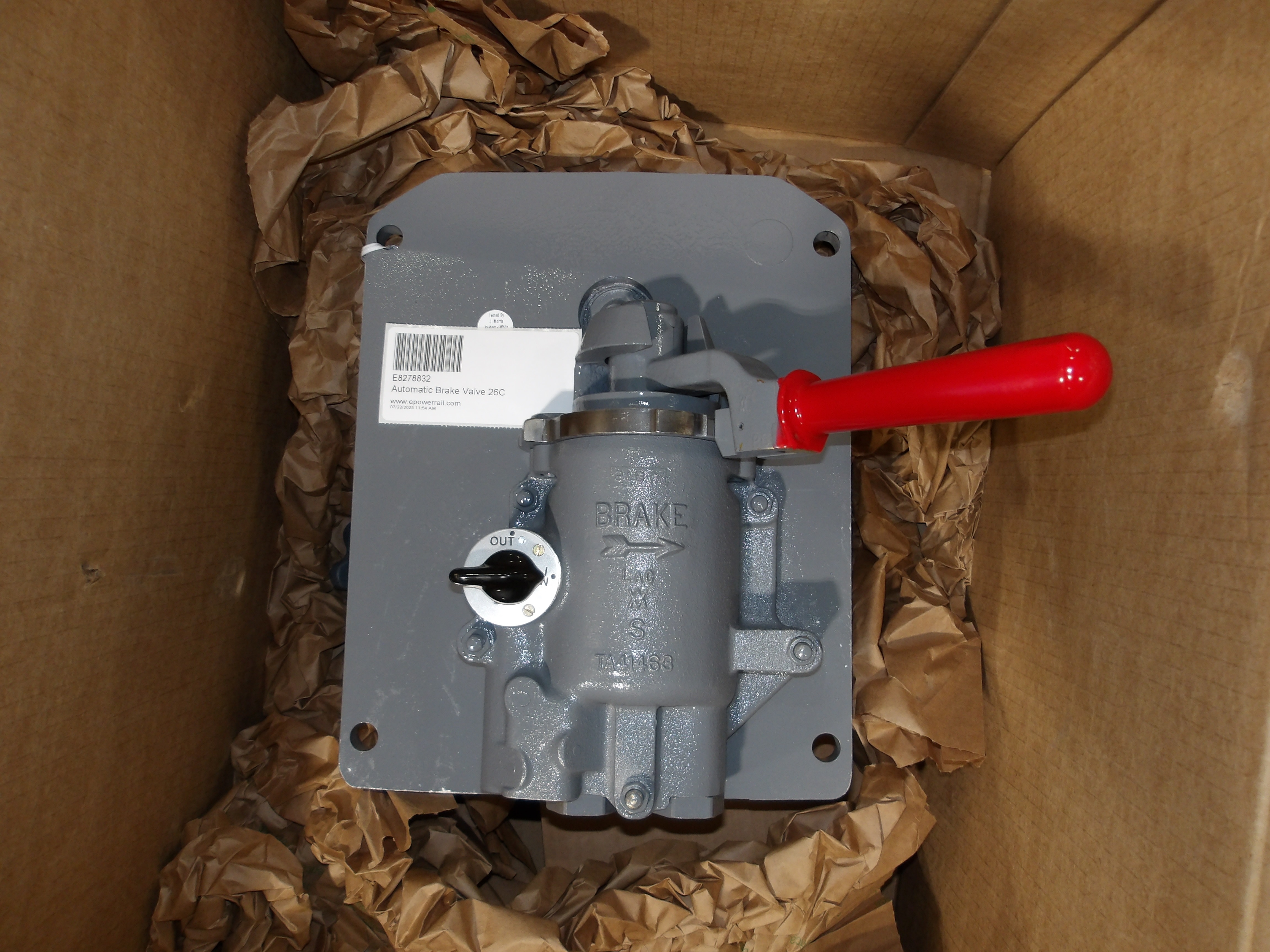 Automatic Brake Valve 26C - Air Brake