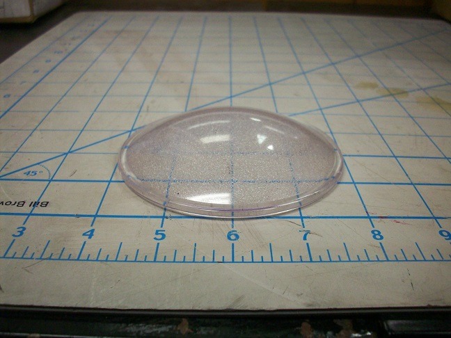 Lens Clear Glass - Carbody