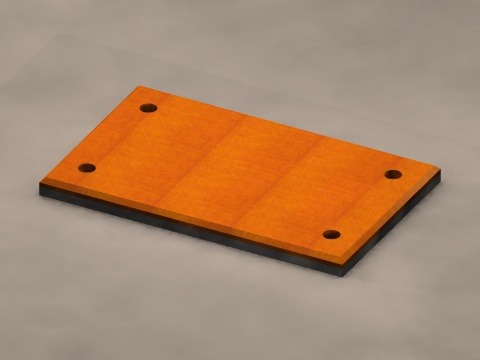 Plate, Wear, Bolster - Truck
