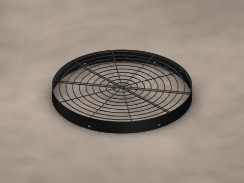 Guard Assembly, Fan - Electrical Rotating