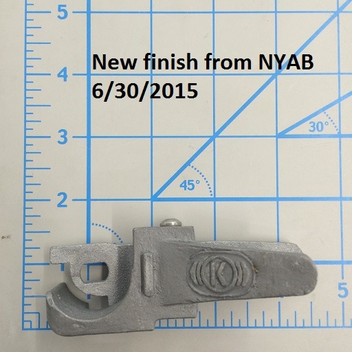 Handle Assembly Locking - Air Brake