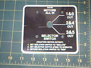 Name Plate - Electrical