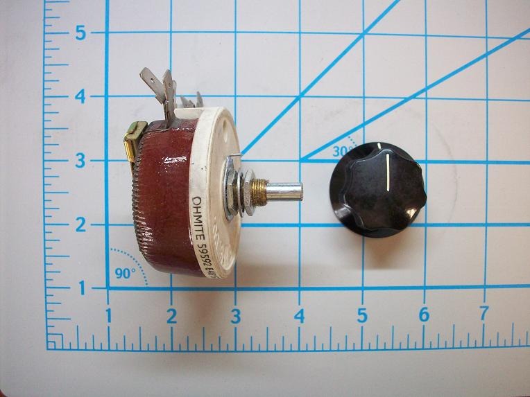 Rheostat With Knob - Electrical