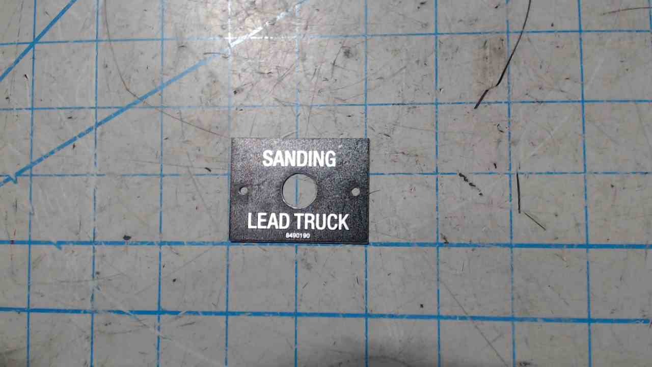 Plate, Name - Signs & Decals