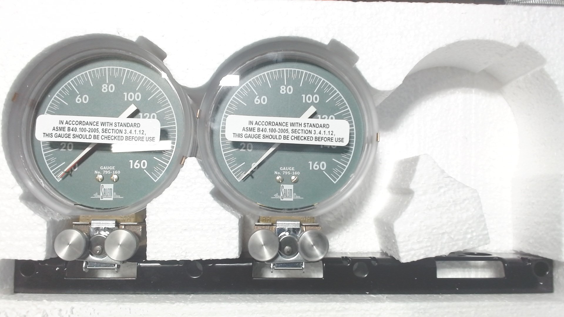 Gauge Complex, Two Duplex Gauges - Air Brake