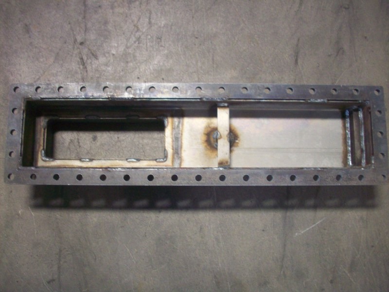Header Radiator Inlet - Heat Exchanger