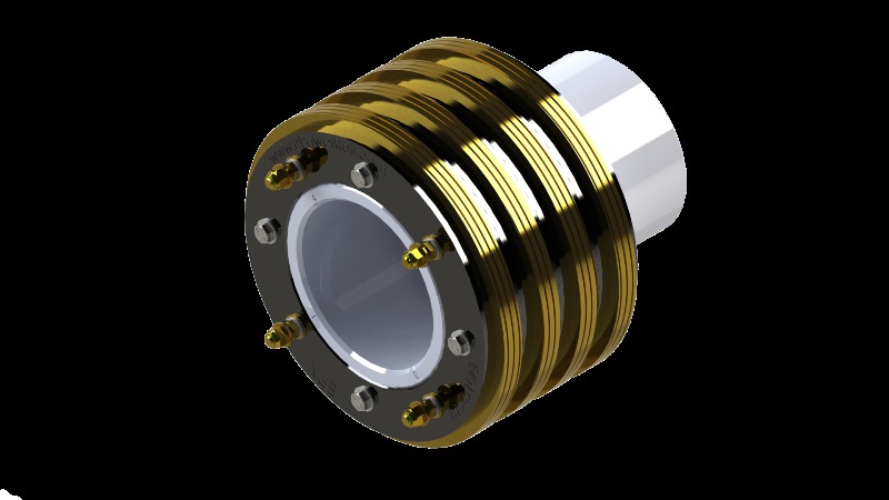 Slip Ring Assembly, Long Hub - Electrical Rotating