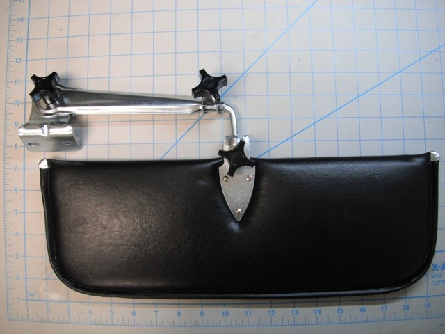 Sun Visor Black Rigid Arm Mount - Carbody