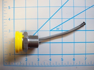 Oil Filler Cap 3/4 Inch Yellow - Truck