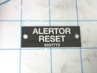 Plate, Name - Carbody
