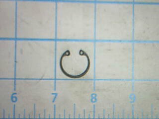 Ring Internal Retainer - Fastener