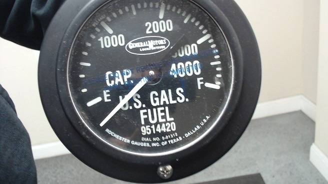 Gauge Assembly Fuel - Carbody