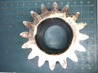 Pinion Gear 16 Tooth - Electrical Rotating - Traction Motor