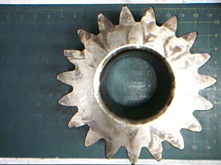 Pinion Gear 19 Tooth - Electrical Rotating - Traction Motor