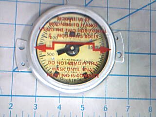 4500 Gallon Fuel Gauge Dial Chamber - Carbody