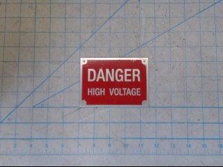 Plate, Name - Signs & Decals