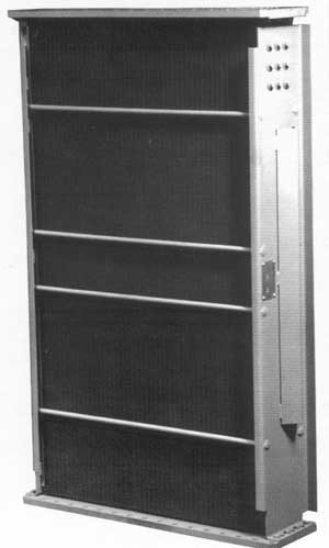 Radiator, Triple, 6 Row, Mechanical Bond - Heat Exchanger