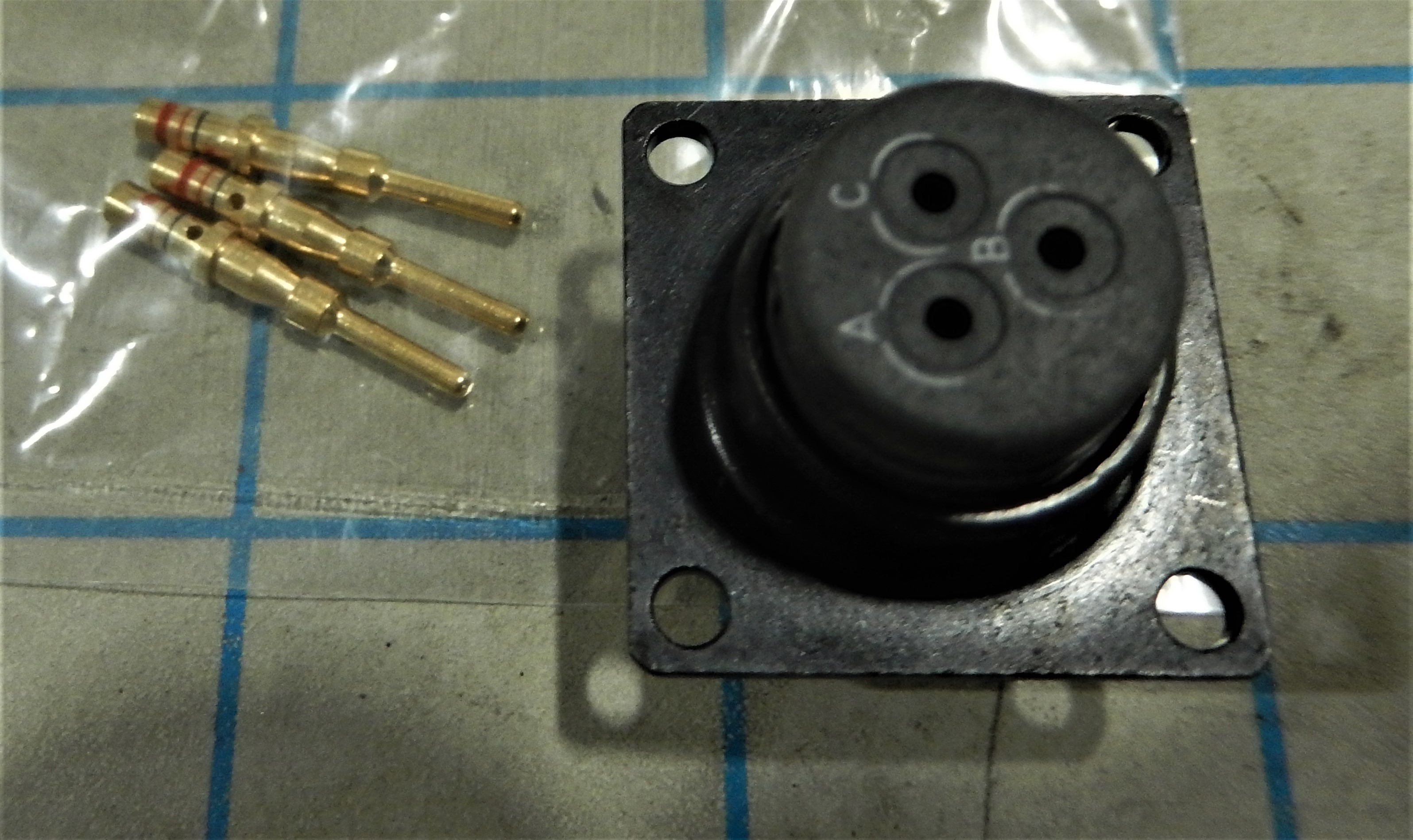 Receptacle Assembly, 3 Pin - Electrical