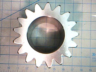 Pinion Gear 17 Tooth - Electrical Rotating - Traction Motor