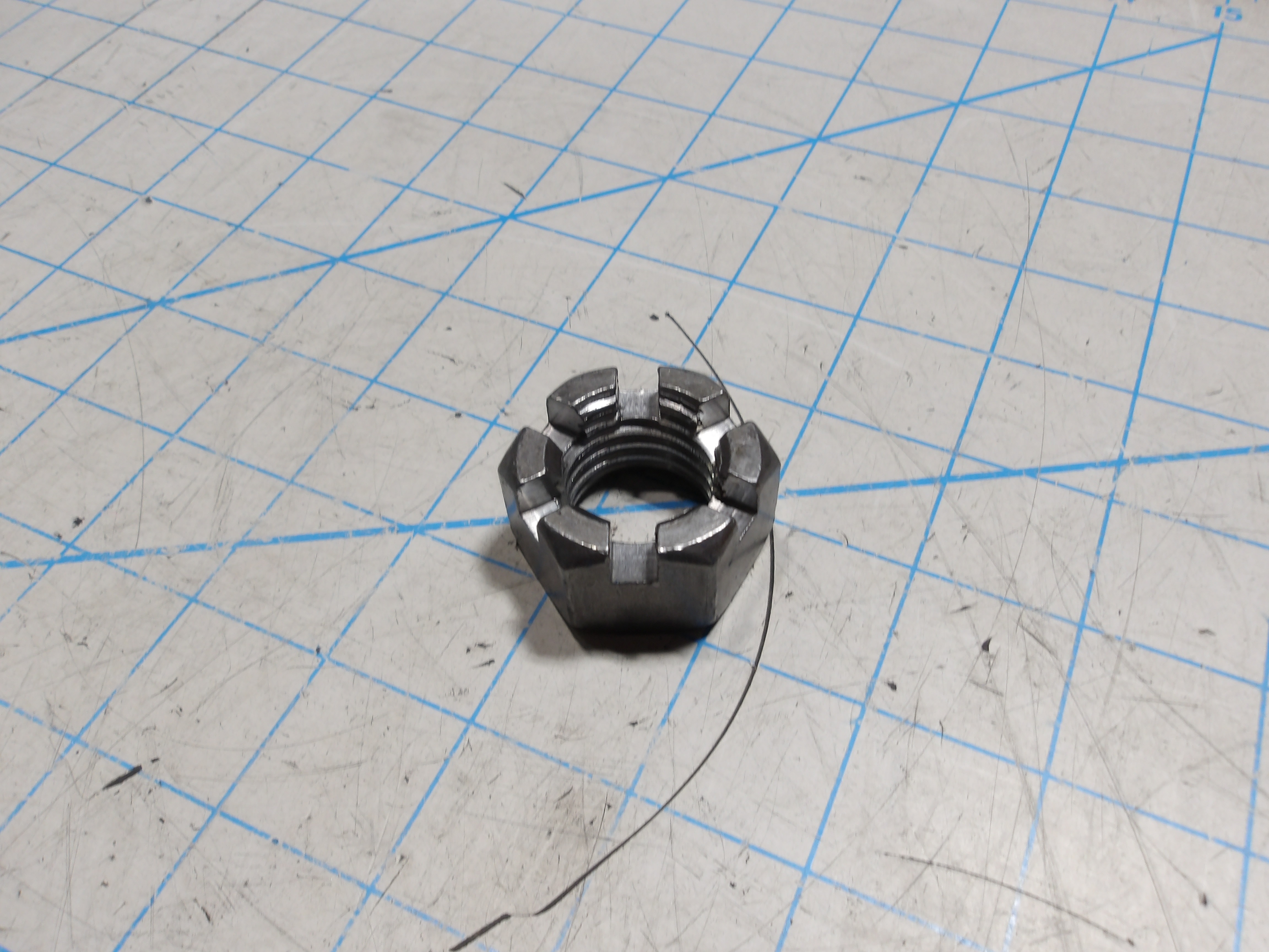 Nut Slotted - Fastener