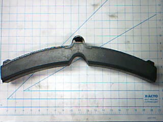 Compositon Brake Shoe 2 Inch 18 Inch Lon - Truck
