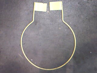 40 In Metal Wheel Chock - Truck
