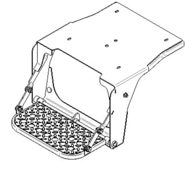 Footrest - Carbody