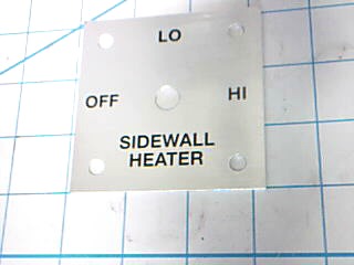 Plate, Name - Signs & Decals