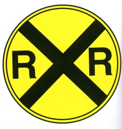 Sign RR Crossing Advanced Warning - Signs & Decals