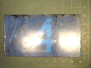 Number Board - Carbody