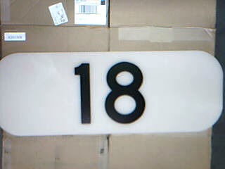 Numeral  Number Plate - Carbody