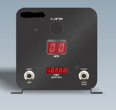 Speed Indicator with Alerter - Carbody
