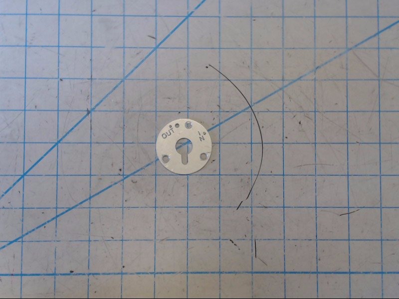 Plate, Escutcheon - Air Brake